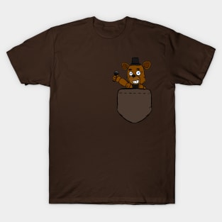 Freddy Fazbear - FNAF Pockets T-Shirt